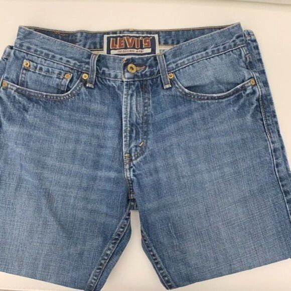 Levi’s Men Slim Fit Straight Leg Blue Jeans Size 32 W /34L - Picture 3 of 11